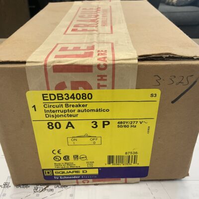 Square D 80 Amp - 3 Pole Circuit Breaker