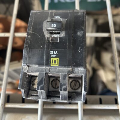 SQD 50 AMP 3 Pole Breaker 22 kA