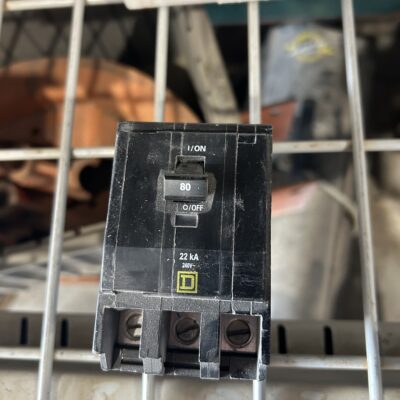 SQD 80 Amp 3 Pole Breaker 22kA