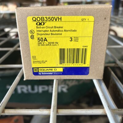 Square D 50 Amp - 3 Pole Circuit Breaker