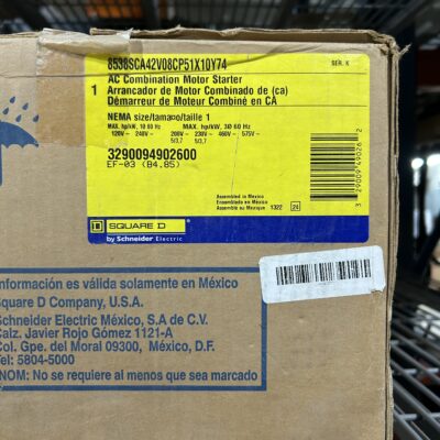 SQD AC Combination Motor Starter