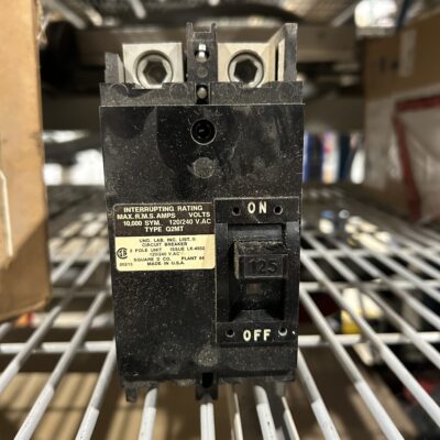 SQD 125 Amp 2 Pole Circuit Breaker